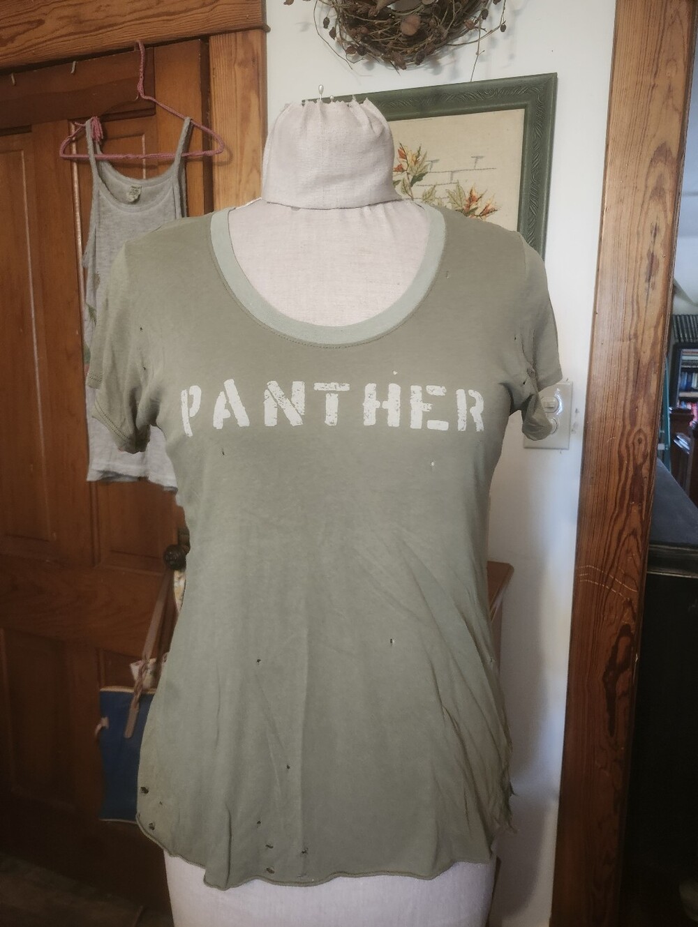 Spell & The Gypsy Panther Tee In Olive Green